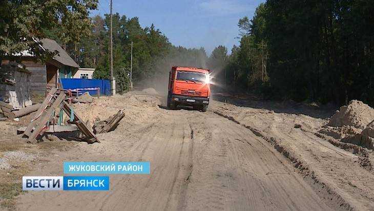 Через лес Жуковского района построили часть важной дороги