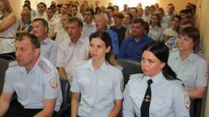 Полиция Володарского района Брянска отметила 75-летие