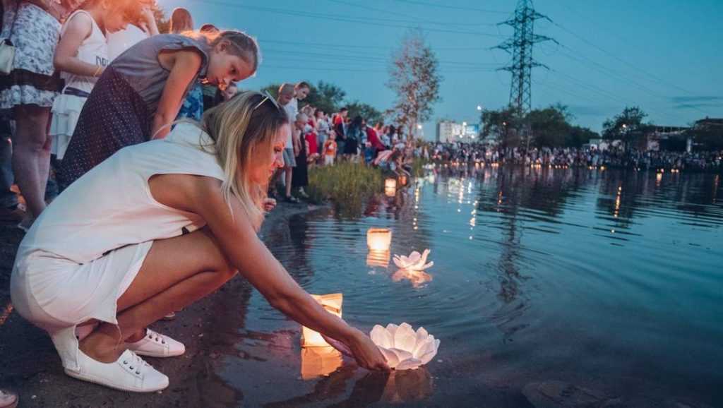 В Брянске пройдет фестиваль водных фонариков