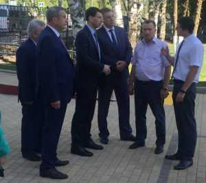 Игорь Щеголев посетил в Брянске новую пристройку к 59-й школе