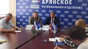 Глава брянских единороссов Владимир Попков подвел итоги голосования