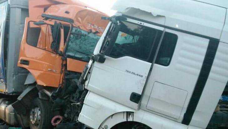 В Стародубском районе два грузовика попали в аварию