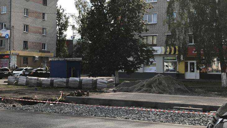 В Фокинском районе снесли остановку возле станции Брянск-II