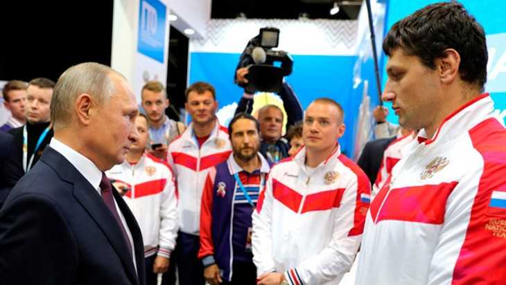 Брянский самбист Осипенко пообщался с Президентом России Путиным