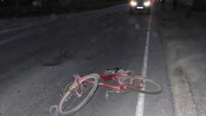 В Локте велосипедист сломал ногу в столкновении с «Ауди»