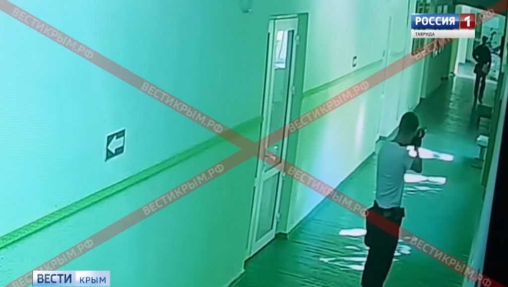 Появилась жуткая видеозапись бойни в крымском колледже