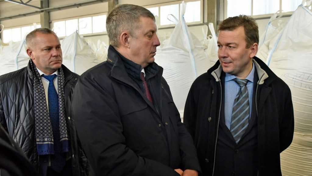 В Выгоничском районе открыли премиксный завод холдинга «Мираторг»