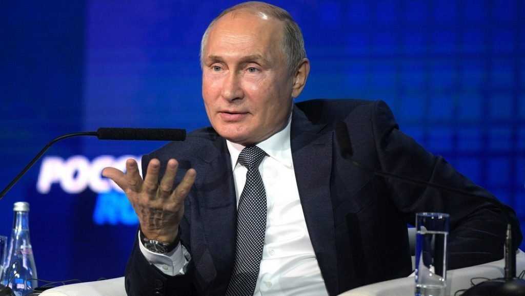 Владимир Путин назвал США великой державой
