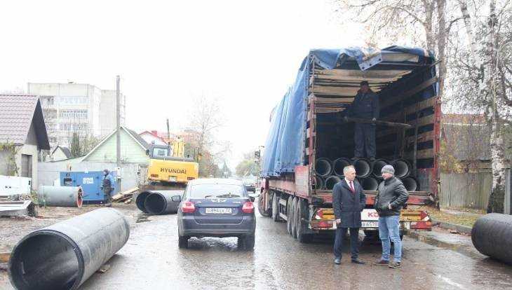 Завершение ремонта коллекторов в декабре уменьшит пробки в Брянске