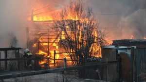 В Комаричском районе во время пожара погиб 54-летний мужчина