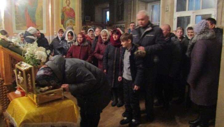 Мощи великомучеников доставили в Брянскую область с Украины
