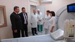 В брянской больнице № 4 открыли кабинет компьютерной томографии