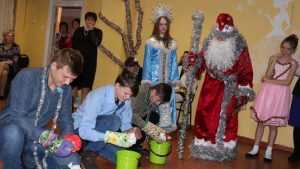 Новогодние подарки получили дети Трубчевской школы-интерната Брянщины