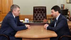 В Брянске полпред Президента Щёголев встретился с губернатором