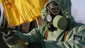 Возле брянской границы с Украиной военные химики провели спецоперацию