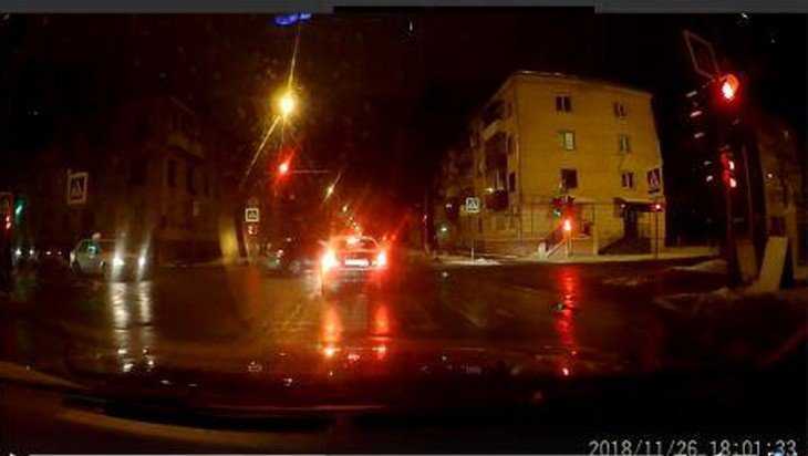 В Брянске лихую автомобилистку оштрафовали на основании видео