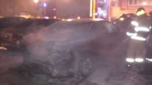 В Брянске на улице 3 Июля сгорел автомобиль