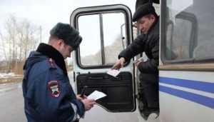 В Брянске гаишники объявили охоту на водителей автобусов