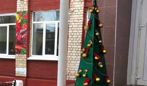 В школах Брянска выбрали самые красивые новогодние ёлки