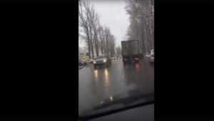 В Брянске водителя грузовика по видео наказали за лихачество