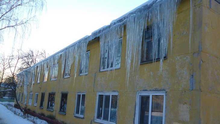 Жители Брянска решили превратить ледяное худо в добро