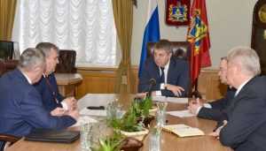 Руководители Брасовского района доложили об успехах губернатору