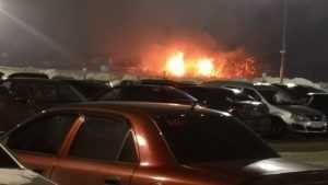 В Брянске около ТРЦ «Аэропарк» сожгли еще одну дачу