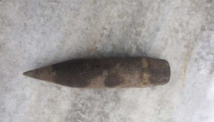 В Жуковском районе нашли снаряд времён войны