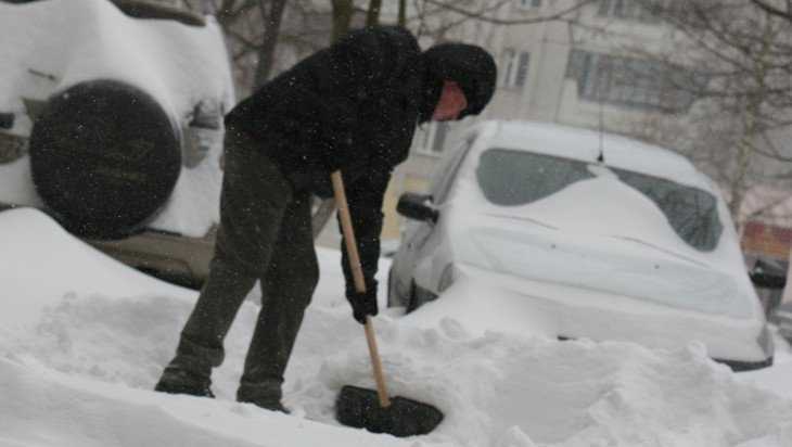 В Почепском районе начнут наказывать за выброшенный на дорогу снег