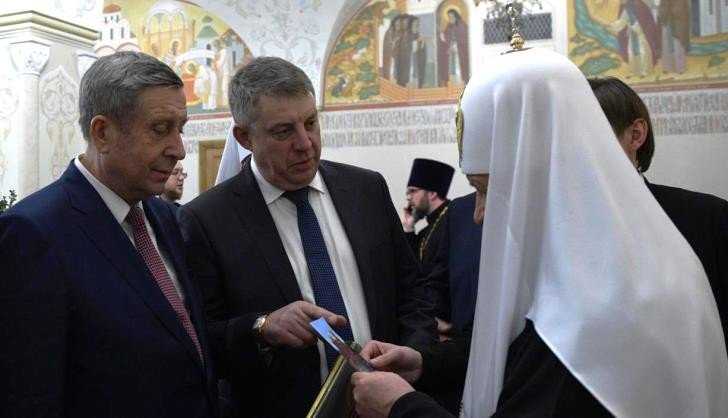 Брянский губернатор Богомаз поздравил патриарха Кирилла