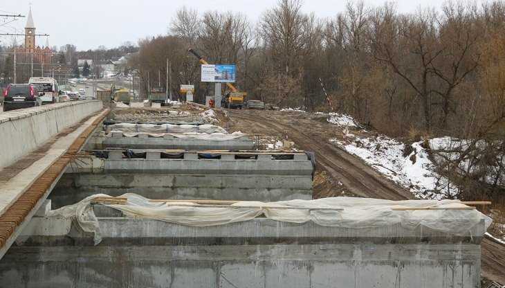В Брянске Первомайский мост построили на 60 процентов