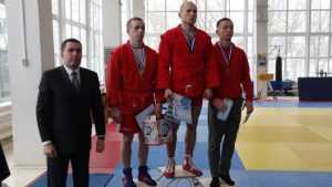 Брянские росгвардейцы завоевали три медали на чемпионате по самбо