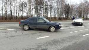 В Брянском районе столкнулись два автомобиля – пострадали водители