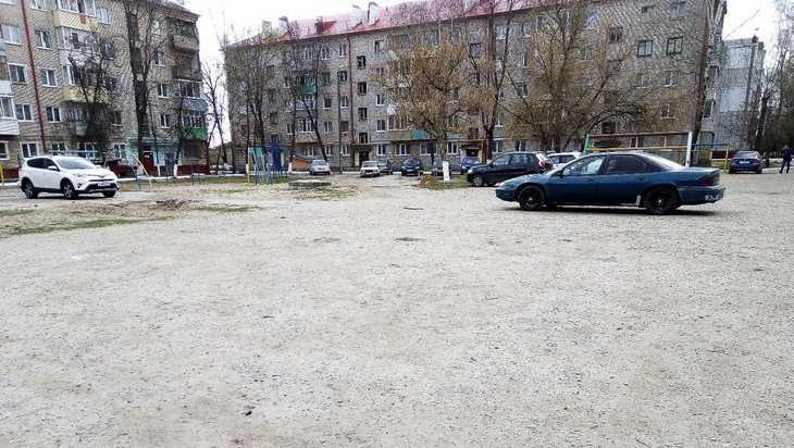 В Брянске обездоленные автомобилисты отобрали у детей площадку