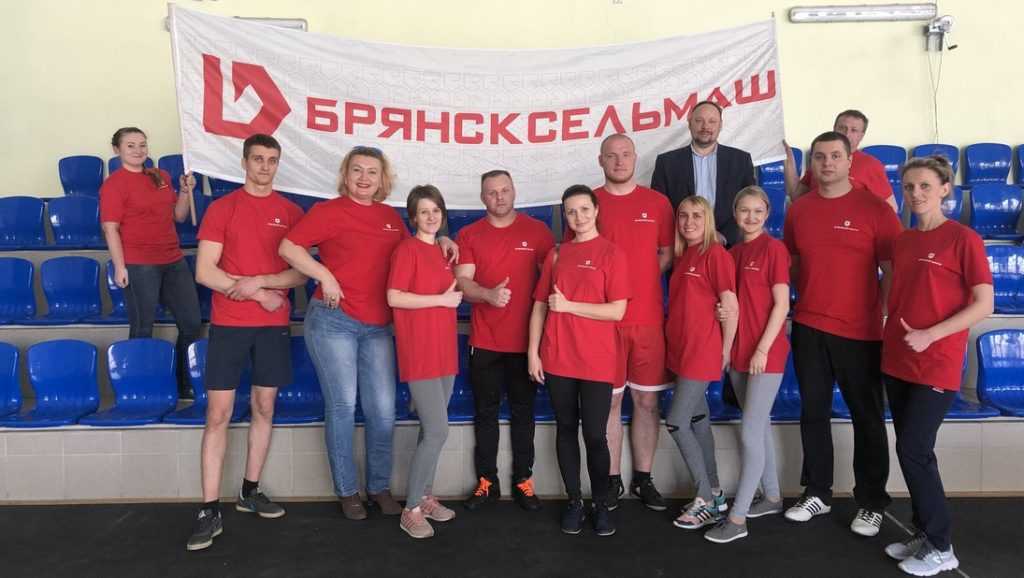Молодёжь «Брянсксельмаша» показала отличную спортивную подготовку на Спартакиаде