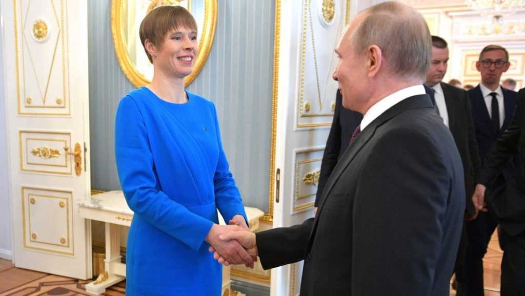 Визит в Москву президента Эстонии вызвал бурю на Балтике