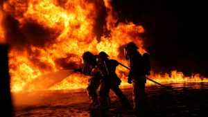 В Брянске за год произошло 302 пожара