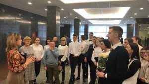 Брянские школьники по приглашению Валентины Мироновой посетили Госдуму