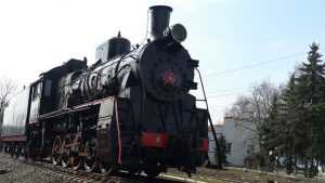 Новый памятник-паровоз установлен в локомотивном депо Брянск-II