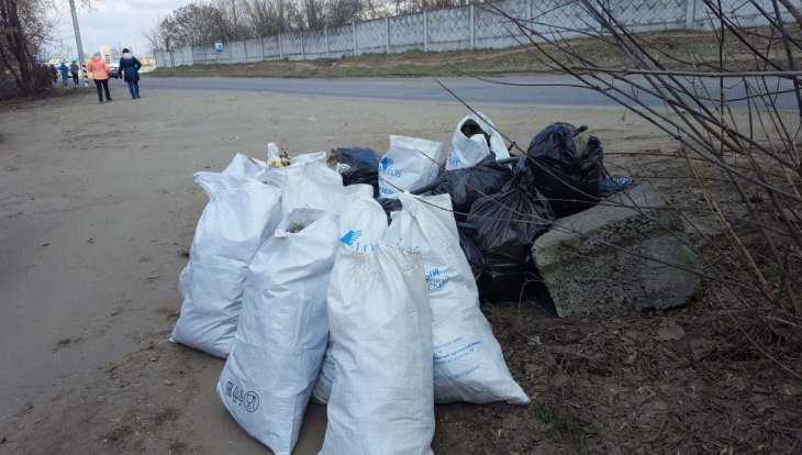 В Брянске чиновникам приказали убрать забытый после субботника мусор