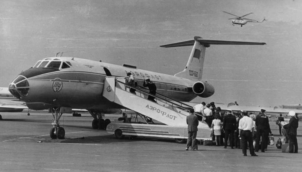 Легендарный Ту-134 выполнил свой последний рейс в России