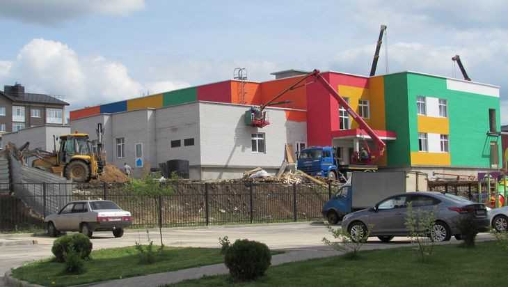 В «Мегаполис-Парке» завершается строительство детского сада