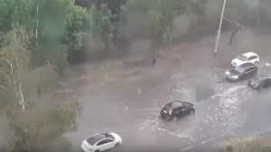 Телеканал «Россия 24» рассказал о затопленном после ливня Брянске