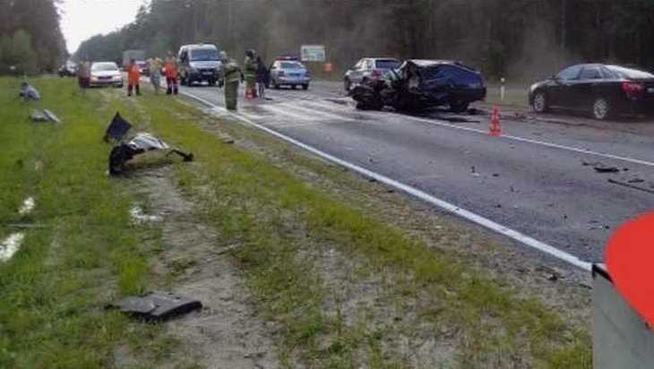 На брянской трассе в жуткой автокатастрофе погиб 27-летний водитель