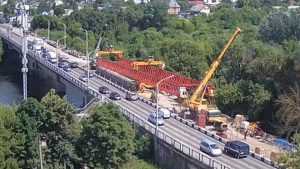 Жители Орла позавидовали быстрому строительству мостов в Брянске