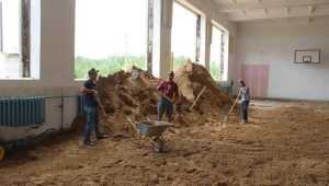 По партпроекту отремонтируют спортзал Мирнинской школы 