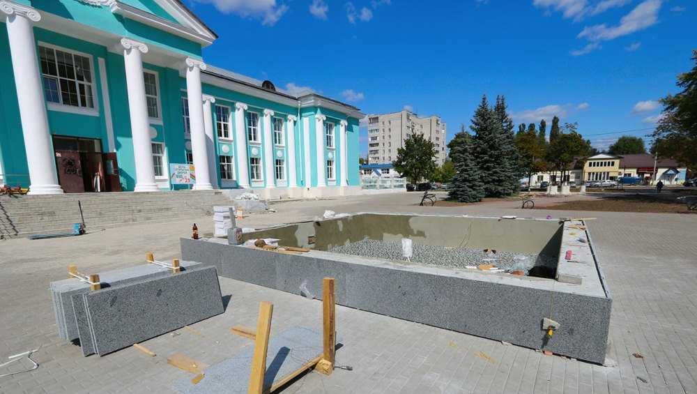 В Брянске в сквере возле ДК Горького заработает новый фонтан