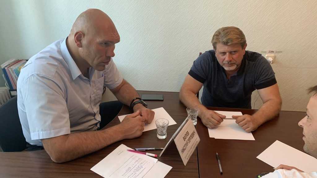 Брянцы адресовали Николаю Валуеву вопросы развития спорта в регионе