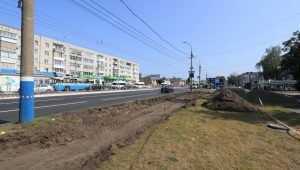 В Брянске на Московском проспекте восстановят газоны и тротуары