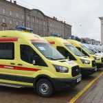 Брянским лечебницам передали 15 новых машин скорой помощи
